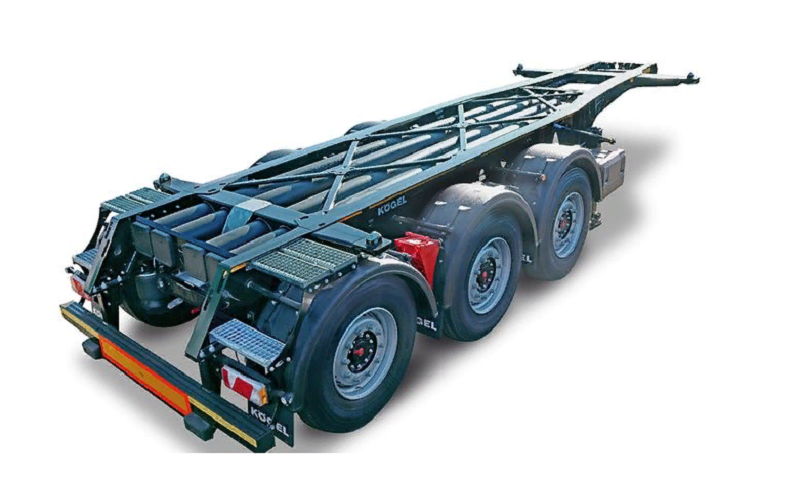 прицеп Kögel для перевозки контейнеров-цистерн